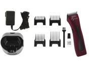 Wahl Lithium Red Rechargable Cordless Pet Dog Animal Professional Clipper Figura