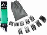 Oster Classic 76 Green Color Limited Edition Hair Clipper 10 PC Combs