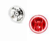 ORACLE Dodge 06 10 Triple Rings Charger Red LED Bright Angel Eyes Demon HALO Head Light Bulbs Kit DRL
