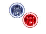 ORACLE Hummer 03 10 H2 Red White LED Dual Color Bright Angel Eyes Demon HALO Head Light Bulbs Kit DRL