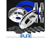 Brake Rotors FRONT+REAR KIT ELINE Brake Rotors FRONT+REAR KIT ELINE