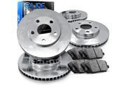 2007 2008 Isuzu Ascender S 4.2L Front And Rear Blank Brake Rotors + Ceramic Brake Pads Kit 2007 2008 Isuzu Ascender S 4.2L Front And Rear Blank Brake Rotors + Ceramic Brake Pads Kit