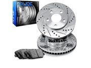 1985 Chevrolet Cavalier Type-10 2.8L Front Drilled Slotted Brake Rotors + Ceramic Pads 1985 Chevrolet Cavalier Type-10 2.8L Front Drilled Slotted Brake Rotors + Ceramic Pads