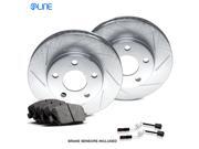 Rear eLine Slotted Brake Disc Rotors & Ceramic Brake Pads Sprinter 3500, Rear eLine Slotted Brake Disc Rotors & Ceramic Brake Pads Sprinter 3500,