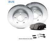 2006 2007 2008 2009 Mercedes-Benz E350 Front eLine Plain Brake Disc Rotors & Ceramic Pads 2006 2007 2008 2009 Mercedes-Benz E350 Front eLine Plain Brake Disc Rotors & Ceramic Pads