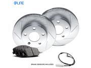 Front eLine Slotted Brake Disc Rotors & Ceramic Brake Pads 328i,328xi Front eLine Slotted Brake Disc Rotors & Ceramic Brake Pads 328i,328xi