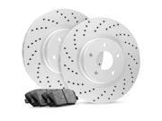 2000 2001 2002 2003 2004 Toyota Avalon Front Premier Drilled Brake Disc Rotors & Ceramic Pads 2000 2001 2002 2003 2004 Toyota Avalon Front Premier Drilled Brake Disc Rotors & Ceramic Pads