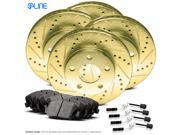 Full Kit Gold Drill/Slot Brake Rotors & Ceramic Brake Pads Mercedes-Benz B200 Full Kit Gold Drill/Slot Brake Rotors & Ceramic Brake Pads Mercedes-Benz B200