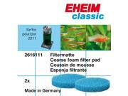 EHEIM Coarse Filter Pad Blue for Classic External Filter 2211 2 Pieces