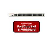 Fortinet FortiGate 240D POE FG 240D POE Next Generation Firewall NGFW Bundle with 3 Years 8x5 Forticare and FortiGuard