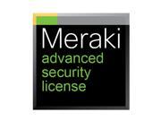 Meraki MX60 Advanced Security License 1 Year LIC MX60 SEC 1YR