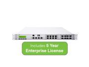 Meraki MX400 Security Appliance Bundle 1 Gbps FW Throughput 8xGbE 2xGbE Ports w 5 Years Enterprise License