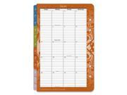 Classic Serenity Two Page Monthly Calendar Tabs Jul 2013 Jun 2014