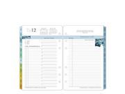 Compact Leadership Ring bound Daily Planner Jan 2016 Dec 2016
