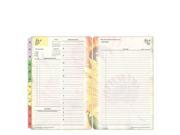 Classic Blooms Ring bound Daily Planner Jul 2016 Jun 2017