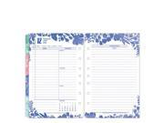 Classic Flora Daily Ring bound Planner Jul 2016 Jun 2017