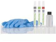 1990 Jeep All Automotive Touch Up Paint Pen Essential Package Bright White Clearcoat GW7 DT1655
