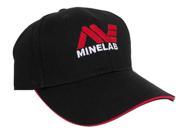 Minelab Black Embroidered Baseball Cap