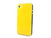 6 Color Hybrid Impact TPU Hard Soft Case Cover For Apple iPhone 4 4S 4G Film