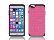 Shockproof Hard Soft Rubber Hybrid Impact Phone Case For iPhone 6p 5.5 5.5 inch