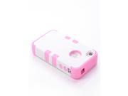 Hybrid Hard Silicone Impact Phone Cover Case For Apple iphone 4 4S 4G