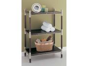 Baronial Three Tier Shelf in Espresso Three Tiers