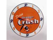 Double Bubble Orange Crush Clock
