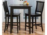 3 Pc Square Bistro Table Set