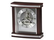 Templeton Table Top Clock with Rosewood Finish