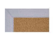 Casual Style Rectangular Rug with Jute Backing