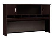 Desk Hutch w Fabric Covered Tackboard under Shelving Series C