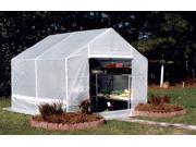 White Greenhouse Cover for 10x10 FR5