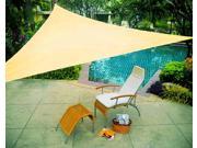 Triangle Shade Sail in Yellow