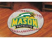 George Mason University Baseball Floor Mat w Patriots Logo