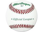 Official League Baseball MacGregor Split Leather 87 Dozen