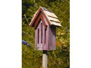 Mademoiselle Butterfly House in Red Whitewash