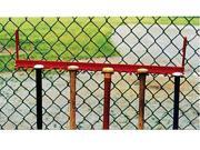 Baseball Softball 10 Bat Fence Rack Steel 30 Inch