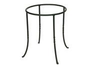 Iron Ring Planter Stand