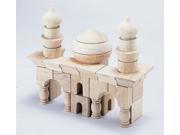 Guidecraft 42 Piece Table Top Building Construction Blocks Arabian Architecture kids Motor Skills Toy Set Wood