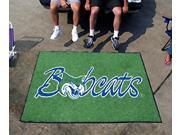 GCSU Tailgater Mat w Officially Licensed Bobcat Logo In Team Colors