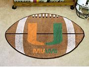 Football Floor Mat University of Miami