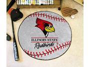 Logo Baseball Rug w Illinois State Officially Licensed Redbird