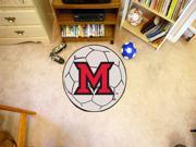 Soccer Ball Floor Mat Miami of Ohio