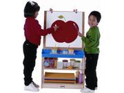 2 Sided Easel w Clips and Paint Tray for Kids