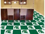 Logo Carpet Tiles Michigan State University