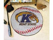 Baseball Area Rug w Kent State University Eagle Logo