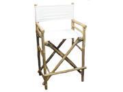 High Profile Bamboo Director Chair Set of 2