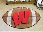 Football Floor Mat University of Wisconsin