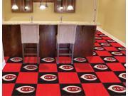 Logo Carpet Tiles Cincinnati Reds