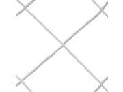 Soccer Goal Net Alumagoal Club White Twisted Knotted